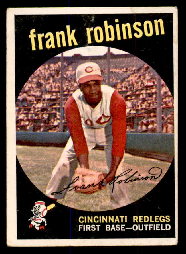 1959 Topps Baseball #435 Frank Robinson Reds VG-EX 538790