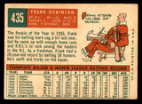 1959 Topps Baseball #435 Frank Robinson Reds VG-EX 538790