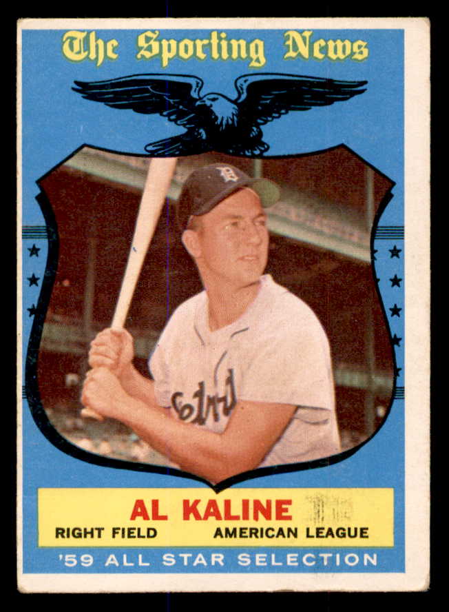 1959 Topps Baseball #562 Al Kaline A.S. Tigers VG-EX 538791