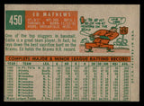 1959 Topps Baseball #450 Eddie Mathews Braves VG-EX 538792