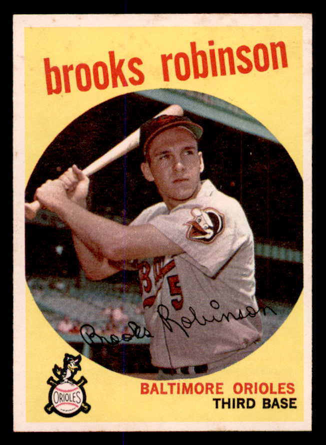 1959 Topps Baseball #439 Brooks Robinson Orioles EX-MT 538794