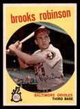 1959 Topps Baseball #439 Brooks Robinson Orioles EX-MT 538794