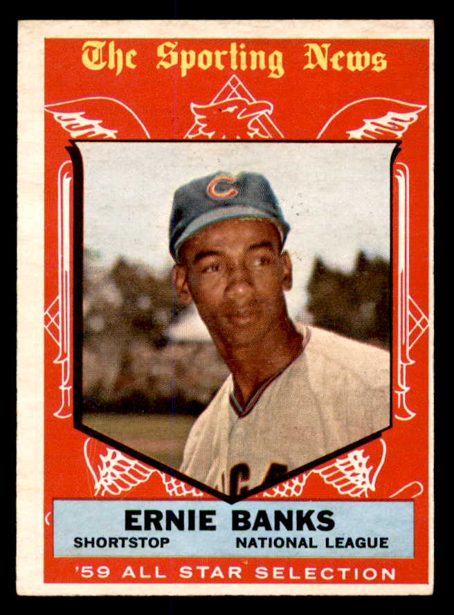 1959 Topps Baseball #559 Ernie Banks A.S. Cubs VG-EX 538798