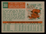 1959 Topps Baseball #360 Al Kaline Tigers VG-EX 538799