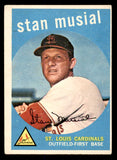 1959 Topps Baseball #150 Stan Musial Cardinals VG-EX 538801