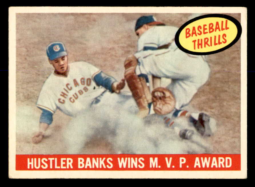 1959 Topps Baseball #469 Ernie Banks IA Cubs VG-EX 538805