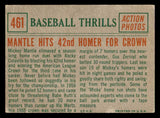 1959 Topps Baseball #461 Mickey Mantle IA Yankees VG-EX 538808
