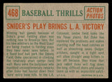 1959 Topps Baseball #468 Duke Snider IA Dodgers VG-EX 538809