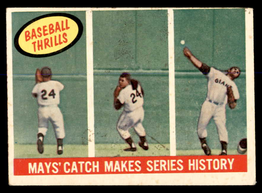 1959 Topps Baseball #464 Willie Mays IA Giants VG-EX 538810