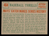 1959 Topps Baseball #464 Willie Mays IA Giants VG-EX 538810