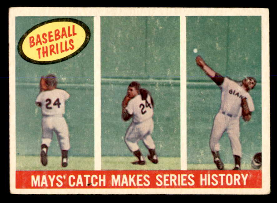 1959 Topps Baseball #464 Willie Mays IA Giants VG-EX 538811