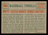 1959 Topps Baseball #464 Willie Mays IA Giants VG-EX 538811