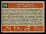 1959 Topps Baseball #147 Ernie Banks Dale Long VG-EX 538813