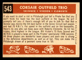 1959 Topps Baseball #543 Roberto Clemente Bill Virdon VG-EX 538814