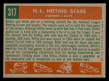 1959 Topps Baseball #317 Willie Mays Richie Ashburn EX 538819