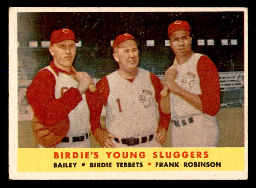 1958 Topps Baseball #386 Frank Robinson Ed Bailey VG-EX 538824