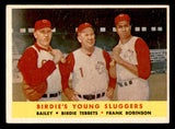 1958 Topps Baseball #386 Frank Robinson Ed Bailey VG-EX 538824