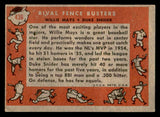 1958 Topps Baseball #436 Willie Mays Duke Snider VG-EX 538829