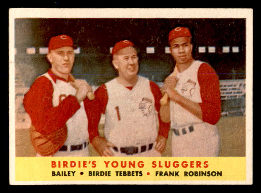 1958 Topps Baseball #386 Frank Robinson Ed Bailey VG-EX 538830