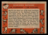 1958 Topps Baseball #321 Ted Williams Ted Kluszewski VG-EX 538832
