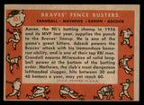 1958 Topps Baseball #351 Hank Aaron Eddie Mathews VG-EX 538834