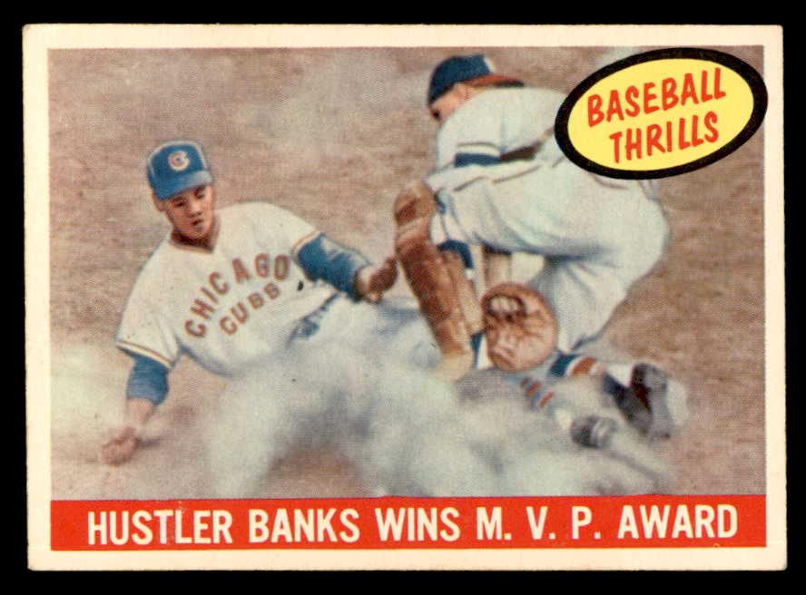 1959 Topps Baseball #469 Ernie Banks IA Cubs VG-EX 538838