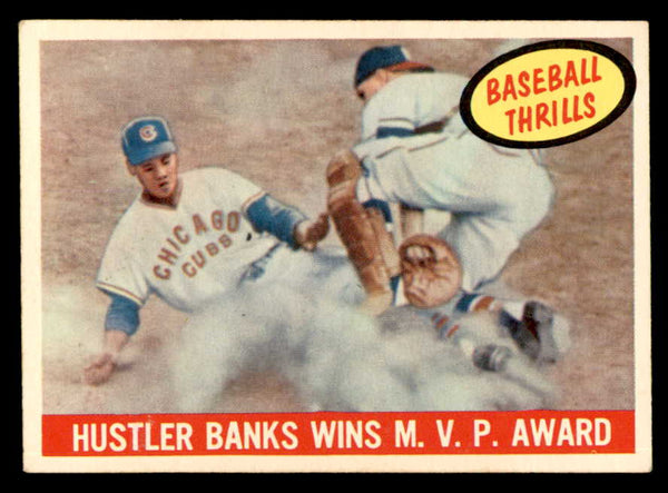 1959 Topps Baseball #469 Ernie Banks IA Cubs VG-EX 538838