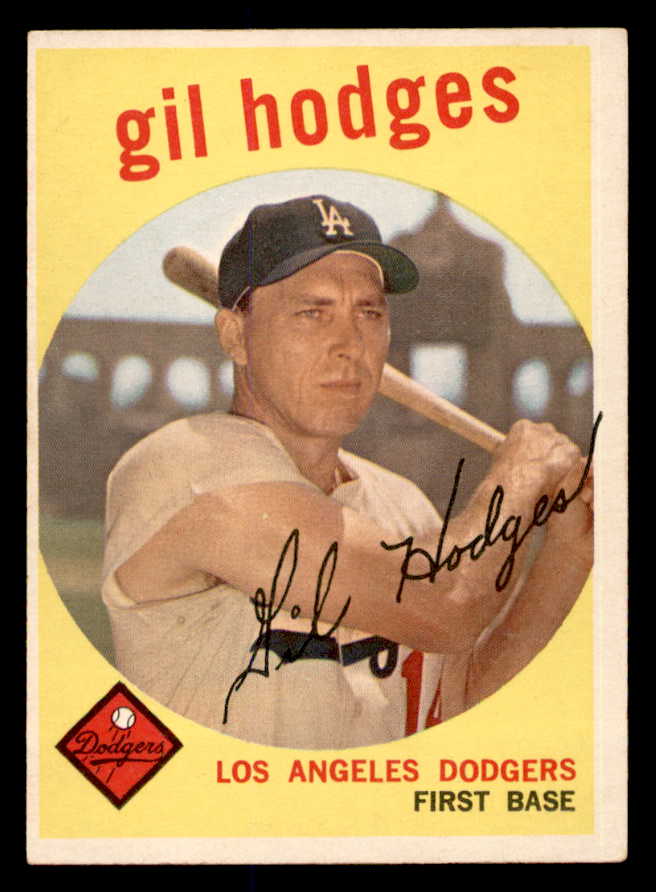 1959 Topps Baseball #270 Gil Hodges Dodgers EX-MT 538844