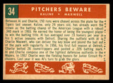 1959 Topps Baseball #034 Al Kaline Charlie Maxwell EX-MT 538847