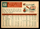 1959 Topps Baseball #430 Whitey Ford Yankees EX-MT 538850
