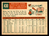 1959 Topps Baseball #430 Whitey Ford Yankees EX-MT 538851