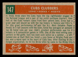 1959 Topps Baseball #147 Ernie Banks Dale Long EX+/EX-MT 538852