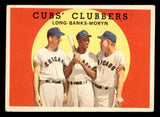 1959 Topps Baseball #147 Ernie Banks Dale Long EX-MT 538855