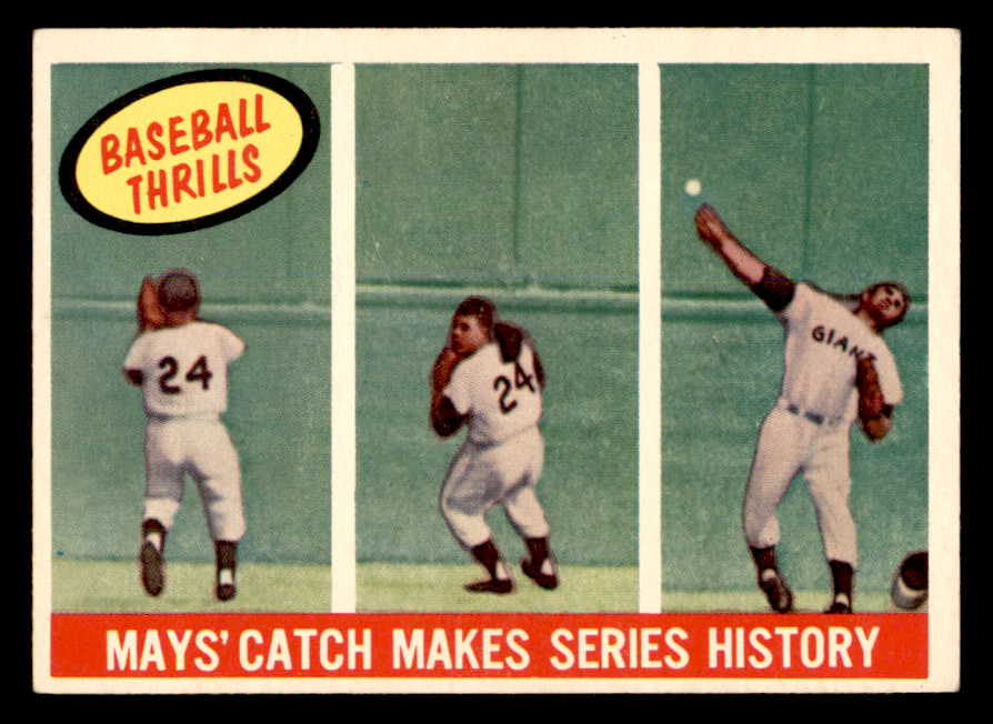 1959 Topps Baseball #464 Willie Mays IA Giants EX-MT 538858