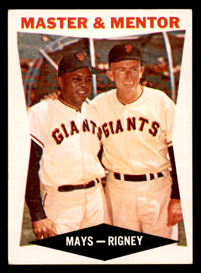 1960 Topps Baseball #007 Willie Mays Bill Rigney EX-MT 538860