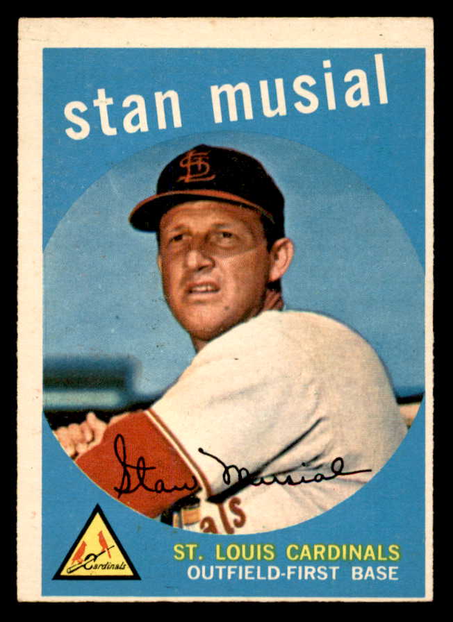 1959 Topps Baseball #150 Stan Musial Cardinals EX 538861