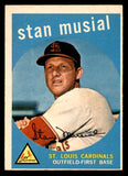 1959 Topps Baseball #150 Stan Musial Cardinals EX 538861