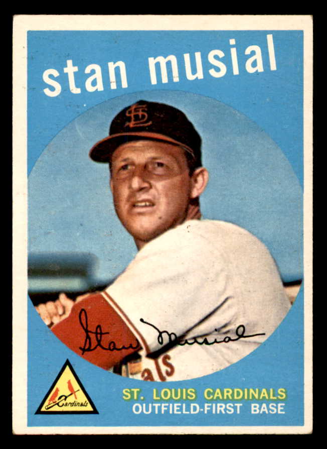 1959 Topps Baseball #150 Stan Musial Cardinals EX 538862