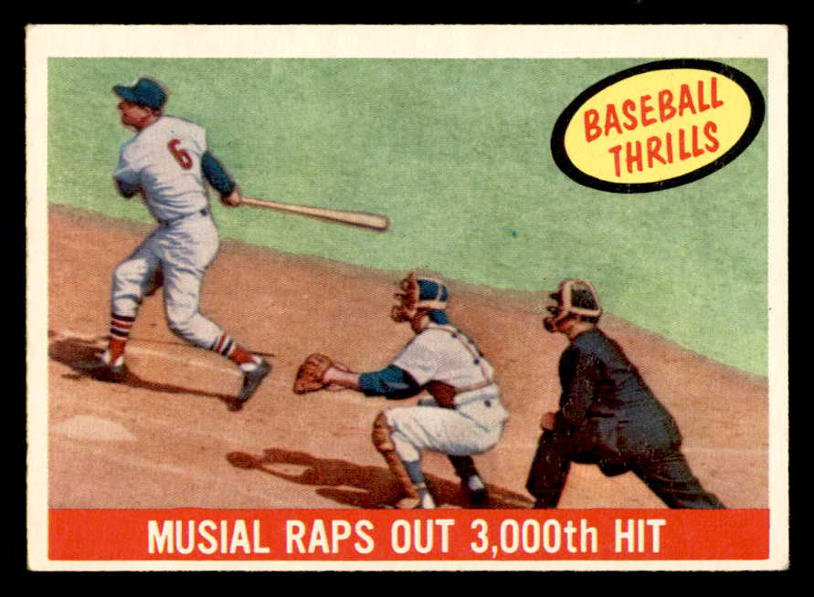 1959 Topps Baseball #470 Stan Musial IA Cardinals EX 538866
