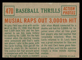 1959 Topps Baseball #470 Stan Musial IA Cardinals EX 538866