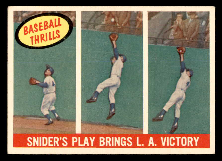 1959 Topps Baseball #468 Duke Snider IA Dodgers EX-MT 538870