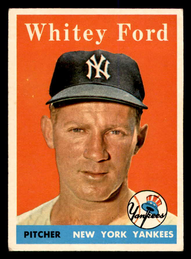 1958 Topps Baseball #320 Whitey Ford Yankees VG-EX 538882