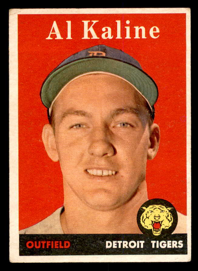 1958 Topps Baseball #070 Al Kaline Tigers VG-EX 538883