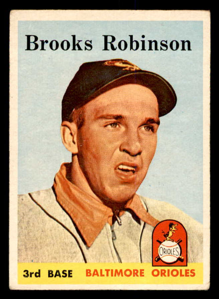 1958 Topps Baseball #307 Brooks Robinson Orioles VG-EX 538884
