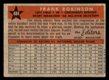 1958 Topps Baseball #484 Frank Robinson A.S. Reds VG-EX 538892