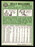 1967 Topps Baseball #315 Billy Williams Cubs NR-MT 538899