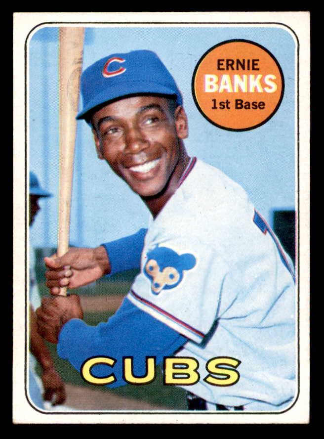 1969 Topps Baseball #020 Ernie Banks Cubs EX-MT/NR-MT 538908