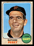 1968 Topps Baseball #085 Gaylord Perry Giants EX-MT 538917