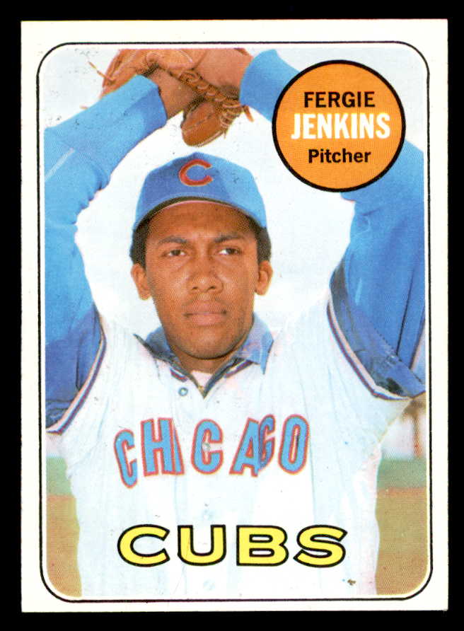 1969 Topps Baseball #640 Fergie Jenkins Cubs NR-MT 538920