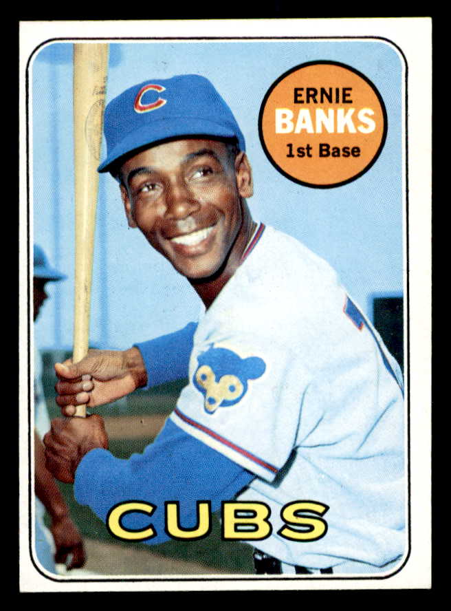 1969 Topps Baseball #020 Ernie Banks Cubs NR-MT 538921
